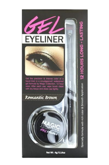 MAGIC COLLECTION Gel Eyeliner - Romantic Brown (0.14oz)
Sareya Beauty Supply Store
Beauty Supply